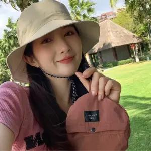 버킷햇 접이식 포켓 벙거지모자 남성 여성 사파리 캠핑 낚시 등산 휴대용 포켓 모자