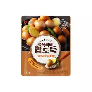 샘표 쓱쓱싹싹 밥도둑 메추리알장조림 150g X 6개