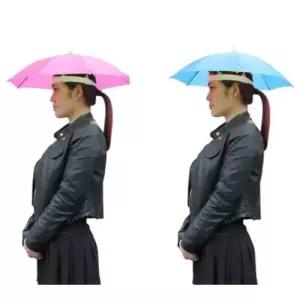 자외선차단 핸즈프리 우양산 소형 양산 양우산 우산 모자 낚시 WFIUBDU