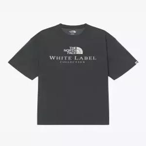 노스페이스 thenorthface NT7UR26L 화이트라벨 시그니처 반팔 라운드티CHARCOAL GREY