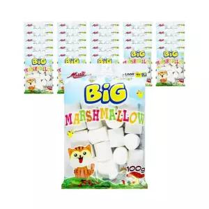 [다이소 전용] 빅 머쉬멜로우 100g x 24개