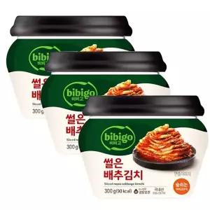 CJ 비비고 썰은 배추김치 300g(용기) x 3개