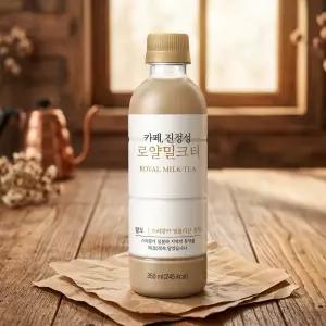 카페, 진정성 로얄 밀크티 350ml x 12개