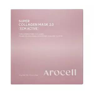아로셀 슈퍼 콜라겐 마스크팩 2.0 ECM ACTIVE 4매 1세트
