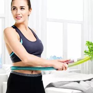 무거운 지압 훌라후프 1.15kg 성인용 뱃살 훌라후프 스프링 용수철 스트레칭 겸용