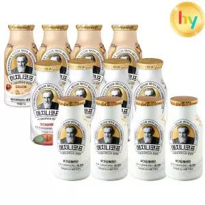hy 한국야쿠르트 메치니코프 3가지맛 요거트140ml(화이바애플4+무가당플레인4+오곡씨리얼4) 총12입