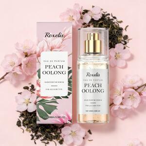 록셀리스 100ml 복숭아 우롱차 여성용 향수, 천연 과일 향과 페로몬 함유, 신선하고 오래 지속되는 달콤한