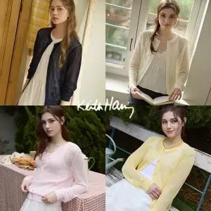 키스해링 [최초 2만원인하]26SS 썸머 플라워 크로쉐 가디건 2종 여성