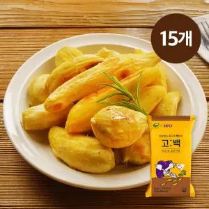 한채원 국내산 무농약 군고구마 고백 냉동 아이스 바로먹는 꿀 고구마 한입 120g 15개