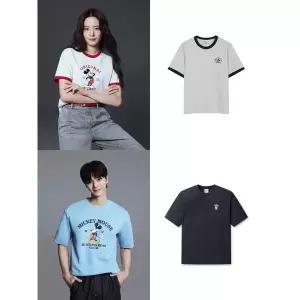 [폴햄](광주신세계)남여 여름 시원함X폴햄X디즈니 콜라보! 쿨 코튼 디즈니 반팔티셔츠 4종택일(TS243024...