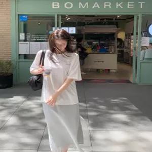 에어리 레이어 롱 스커트 / 하객룩 여리 레이어드 스커트 롱스커트 미디스커트 레이어드스커트 새틴스커트