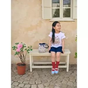 [BEANPOLE KIDS] [다리아송] 그래픽 상하 세트 - 아이보리 (BI6442G910)