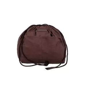 [공식수입정품] 드래곤디퓨전 CDS DARK BROWN 드로스트링 이너백 스몰 파우치백