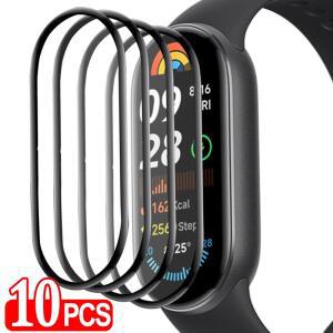 Xiaomi 스마트 밴드 10 용 전체 곡선 소프트 보호 필름 Mi Band Miband 액세서리 커버 스크린 보호기