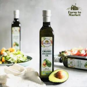 [농부의정원]Farm to Market 유기농 엑스트라버진 냉압착 아보카도오일 500ml
