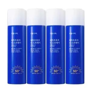 식물나라 워터프루프 선 스프레이 100ml 4개