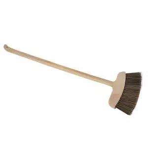 백양나무 말총 방빗자루-대 약78cm 방바닥 청소 원목손잡이 나무방비 (WBD7BA6)