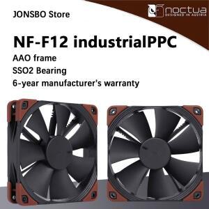 Noctua NF-F12 industrialPPC 케이스 팬 무음 120mm PWM 12V/24V 2000/3000RPM 컴퓨터 고성능 CPU 냉각