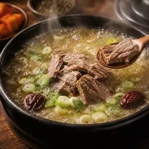 [체험특가][한원관] 뼈없는 갈비탕 500g (완조리/실온보관)