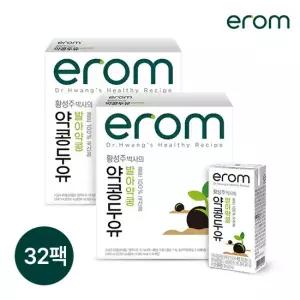 맛있는家 이롬 황성주박사의 발아약콩 두유 32팩[190ml x 32팩] 소비기한 2026.07.24)