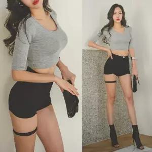 허벅지 초커 밴드 심플 밴디지 가터링 벨트 패션 포인트 악세사리