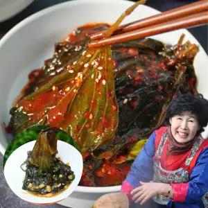 순창이조전통식품 된장 깻잎장아찌 500g/100% 국내산 재료/순창 50년 전통 명인