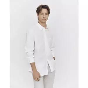 지오다노 여자셔츠 커플셔츠 045502 NEW 남자 포플린 긴팔 셔츠 1000789994275