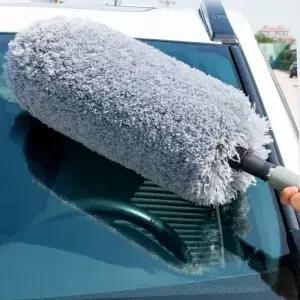 자동차 먼지 브러시 텔레스코픽 청소 도구 화이버 자동 깨끗한 Divine Wet/Dry Car Mop
