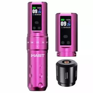 마스트 폴드2 프로 타투 건 무선 펜 머신 2 교체용 배터리 000mAh 전원 공급 장치 맥코어 로터리 모터 실제