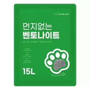 아크로펫 스마일 고양이모래 15L 초대용량 먼지없는 벤토나이트