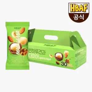 NS홈쇼핑 본사직영 먼투썬 하루견과 마카다미아 30봉 (20G X 30EA)