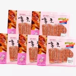 강아지간식 댕댕이간식 고소한 쌀스틱 400g X 5EA