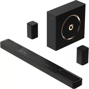 ULTIMEA 5.1.2ch 사운드 바 돌비 애트모스 포함 TV용 서라운드 시스템 스피커 2개 스마트 홈 시어터용 BT