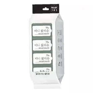 소형 개별포장 물티슈 8매 8p 휴대 외출 여행 위생 청결 티슈 세트