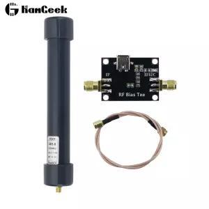 dmb안테나 ADS-B SMA 암 커넥터 액티브 안테나 DC5V 바이어스 티 전원 공급 장치 23.15dBi 고이득 RF 수신