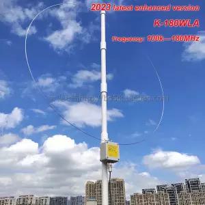 dmb안테나 K-180WLA 액티브 라디오 안테나 풀 밴드 SDR 루프 소형 링 단파 0.1MHz-180MHz 수신 S2000 2024