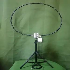 dmb안테나 QRP 마그네틱 루프 안테나 단파 HF 라디오 IC-705 5-30MHz FM 76-108MHz VHF 110-150MHz UHF 400