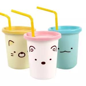 스밋코 페이스 스트로 텀블러 3P 세트 320ml 사무용품 스밋코 페이스 스트로