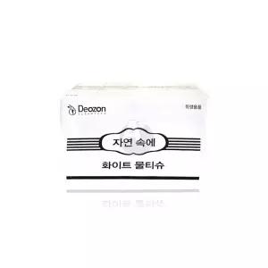 업소용 위생 물티슈 화이트 무지 400매물수건 일회용 낱개 대용량 리필 개별포장