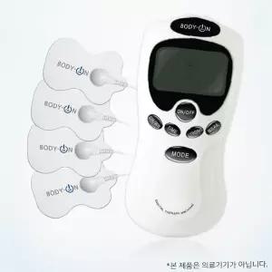 휴대용 전기 근육 자극 안마기 패드부착형 무선 목 어깨 다리 팔 전신 마사지