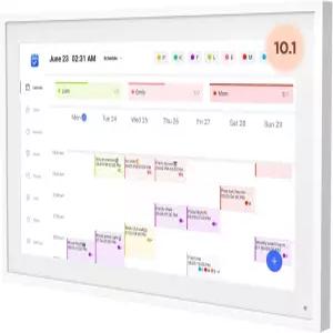 10.1인치 스마트 디지털 캘린더 전자 책상 1920 가족 식사 플래너 지원을 위한 1080 IPS 풀 HD 터치 스크린