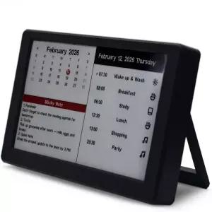 SkuDock V2 스마트 디지털 대시보드 7인치 전자 종이 맞춤형 디스플레이 날씨용 Wi-Fi 자동 동기화 정보