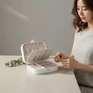 [하프클럽/]휴대용 귀금속 반지 함 미니 액세서리 보관 케이스