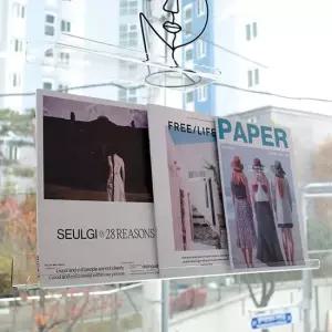아크릴 무타공 선반 벽책꽂이 투명 50x600mm_A600_037 37piece 37피스 아크릴받침대