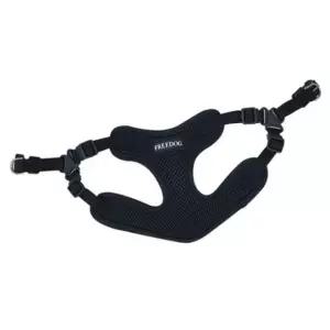 프리독 강아지 메쉬 하네스 블랙 1P 애견 산책 가슴줄 반려견가슴줄 (WD233F9)