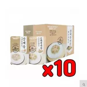 강아지죽 삼계죽 삼계북어죽 80gx10 반려동물 영양식 강아지수제간식 (WD5C1BA)