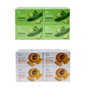 세수 비누 세안 샤워 클렌징 살구 오이 비누 90g 4개 클렌징비누 (WD433F6)
