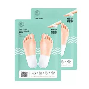 발 뒤꿈치 팩 각질 연화 보습 패치 각질 제거제 풋 힐 발꿈치 패치 2매입 2개