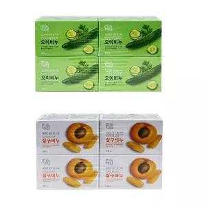 세수 비누 세안 샤워 클렌징 살구 오이 비누 90g 4개 클렌징비누 (WD433F6)