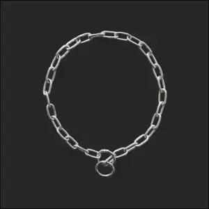 초크 체인 스텐 철목 3mm 강아지 초크체인 개목줄 반려견 강아지 철목 (WE39554)